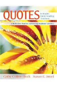 Quotes to Inspire Great Reading Teachers