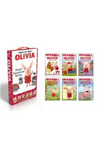 Olivia's Sensational Stories: Olivia Helps Mother Nature/Olivia Goes to the Library/Olivia P;ays Soccer/Olivia Measures Up/Olivia Builds a House/Olivia Becomes a Vet