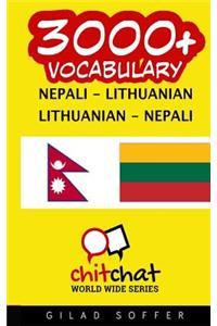 3000+ Nepali - Lithuanian Lithuanian - Nepali Vocabulary