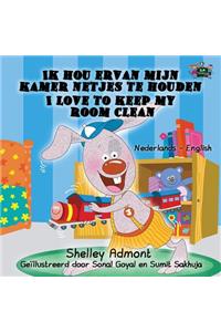 Ik hou ervan mijn kamer netjes te houden - I Love to Keep My Room Clean