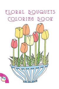 Floral Bouquets Coloring Book