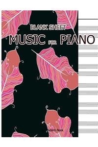 Blank Sheet Music For Piano