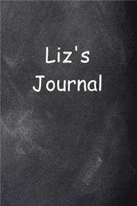Liz Personalized Name Journal Custom Name Gift Idea Liz