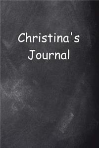 Christina Personalized Name Journal Custom Name Gift Idea Christina