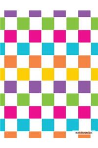 Blank Sketchbook - Colorful Squares