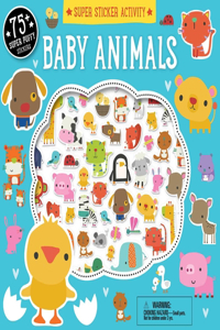 Super Sticker Activity: Baby Animals