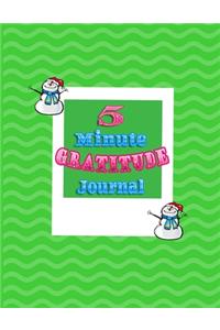 5 minute gratitude journal