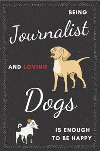 Journalist & Dogs Notebook
