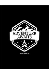 Adventure Awaits Calendar 2020