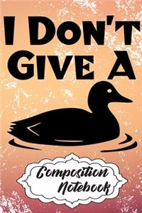 Composition Notebook