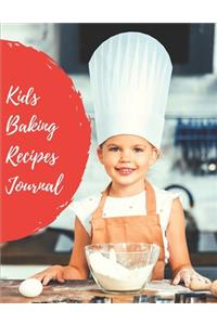 Kids Baking Recipes Journal