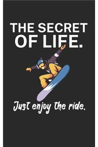 The secret of life Just enjoy the ride