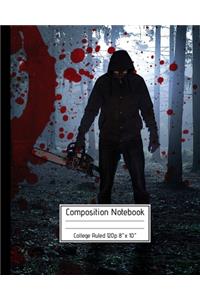 Composition Notebook College Ruled 120p 8