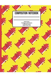 Composition Notebook Wide Ruled