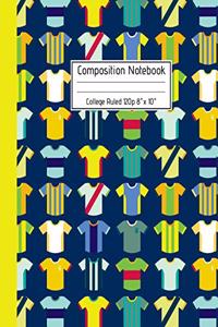 Composition Notebook College Ruled 120p 8