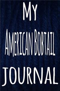 My American Bobtail Journal