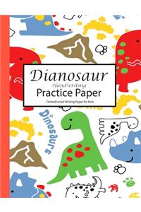 Dinosaur Handwriting Practice