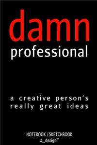 Notebook / Sketchbook for Architects, Designer, Artist, Art / Design / Architecture Students