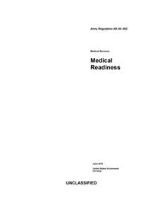 Army Regulation AR 40-502 Medical Services