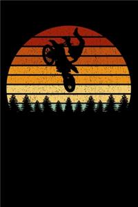 Motocross Fahrer Notizbuch