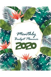 Monthly Budget Planner 2020