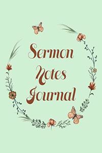 Sermon Notes Journal