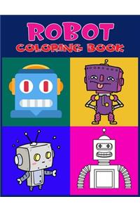 Robot Coloring Book