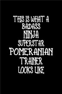 This Is What A Badass Ninja Superstar Pomeranian Trainer Looks Like