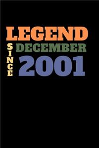 Legend since December 2001