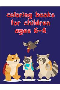 coloring books for children ages 6-8