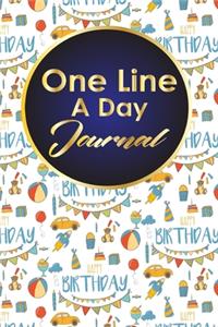 One Line A Day Journal