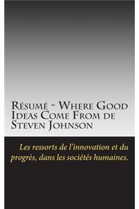 Résumé - Where Good Ideas Come From de Steven Johnson