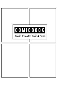 Comic Book 4 Panel