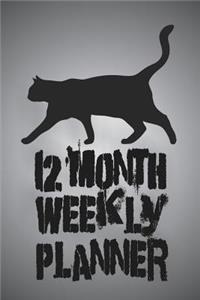 12 Month Weekly Planner