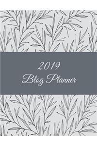2019 Blog Planner