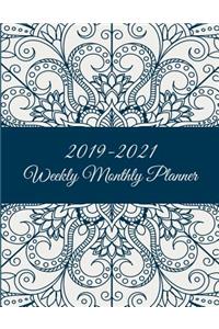 2019-2021 Weekly Monthly Planner
