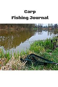 Carp Fishing Journal: Fishing Tracker/Log Book; Carp Fishing Journal; 7.44" x 9.69"; 150 pages