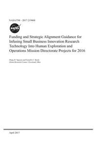 Funding and Strategic Alignment Guidance for Infusing Small Business Innovation Research Technology Into Human Exploration and Operations Mission Directorate Projects for 2016