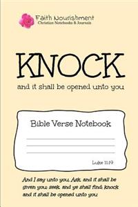 Knock and It Shall Be Opened Unto You
