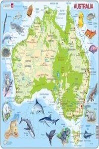 Map of Australia Jigsaw