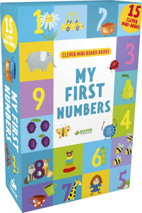 My First Numbers: 15 Mini Board Book Box Set