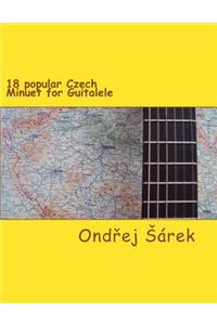 18 popular Czech Minuet for Guitalele