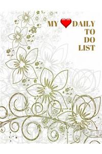 My Daily To Do List