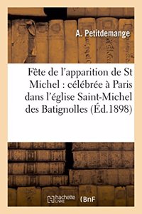 Fête de l'apparition de saint Michel