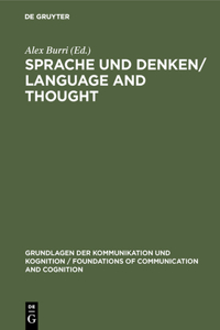 Sprache Und Denken / Language and Thought