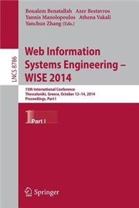 Web Information Systems Engineering -- Wise 2014