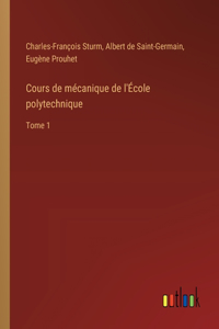 Cours de mécanique de l'École polytechnique