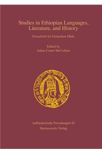 Studies in Ethiopian Languages, Literature, and History