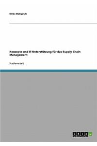 Konzepte und IT-Unterstützung für das Supply Chain Management