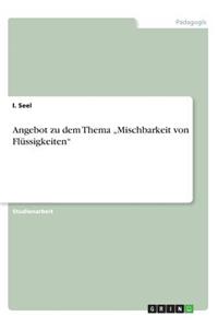 Angebot zu dem Thema 